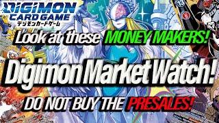 Digimon Market Watch! Look at these MONEY MAKERS! DO NOT BUY THE PRESALES! (Digimon TCG 2024)