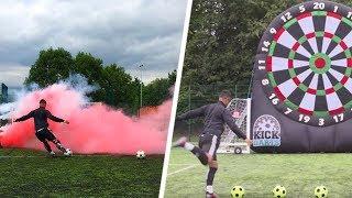 SMOKEBOMB CROSSBAR + EPIC KICK-DARTS CHALLENGE