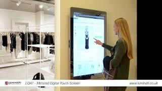 Luminati - Digital Advertising Display Screens - Mirrored Digital Touch Screen LQ47