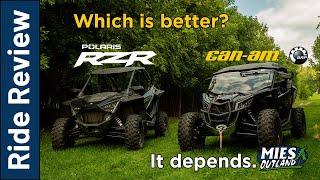 Which is better? You decide. | Maverick X3 XDS Turbo RR vs RZR Pro XP