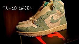 TURBO GREEN Air Jordan 1: unboxing and commentary