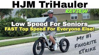 HJM TriHauler Review (Is This The Perfect eTrike For Seniors?) #ebike # eTrike