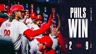 Padres vs. Phillies Game Highlights (6/17/24) | MLB Highlights