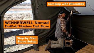 WINNERWELL Nomad Large Tent Stove Setup | Shorts