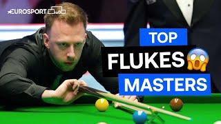 'Wow' look at that!' | Top 5 Flukes - Masters London 2022 | Eurosport Snooker