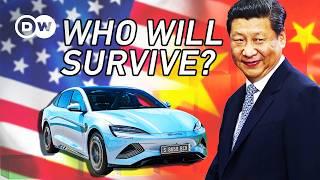 Winners & Losers of China’s Brutal EV Market #nio #byd #electriccar