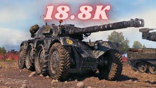 Panhard EBR 105  18.8K Spot + Damage & EBR 105  15K - World of Tanks #wot