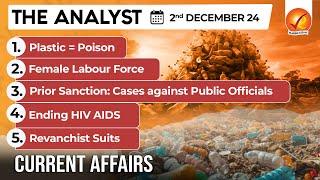 Current Affairs Today: The Analyst 2 December 2024 | Newspaper Analysis | Vajiram And Ravi