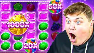 1000X CONNECTS & KEEPS On TUMBLING! (SWEET BONANZA 1000)