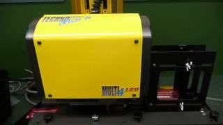 dot peen marking with automatic ID tag feeder