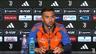 NICO GONZALEZ conferenza stampa di presentazione alla JUVENTUS: "Thiago Motta è incredibile..."