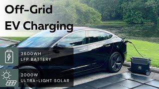 Solution for Range Anxiety?   Solar Off-Grid EV Charging Solutions  Drive Clean  Charge