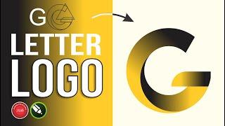 Logo Design in CorelDraw How to Make Letter g Logo - Graphic Design Tutorial for Experts & Beginners