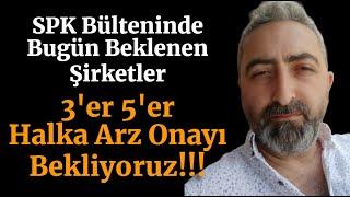 SPK Bülteninde Gelecek Halka Arz Onayları #spk #halkaarz #mikro #ntcat #binbn #durkn