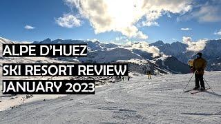 No snow? Not here! Alpe d'Huez - Ski Resort Review - 2023