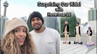 Surprising Our Kids with @GOTRAX  Hoverboards! 