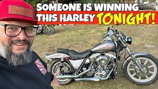 Picking a winner TONIGHT | Harley FXR Shovelhead Giveaway