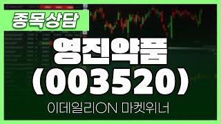 영진약품(003520) - 이용철 파트너 종목상담 | 마켓 위너 (20250120)