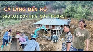 Cả Làng Đến Hộ Nhà Bé Thương Dọn Nhà, Sau Hơn 1 Tháng Cơn Bão Đi Qua