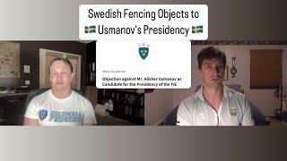 Swedish Fencing Officially Objects to Alisher Usmanov as Presidential Candidate