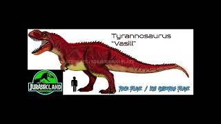 Jurassic Land Tyrannosaur sounds — “Vasil: The Alpha Tyrannosaur” (Read Desc.)