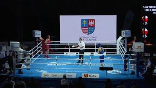 Kielce 2021 Session1A (M56kg) SZARAZ Gergo (HUN) vs SABYR Yerbolat (KAZ)