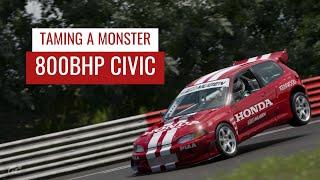 Gran Turismo 7 - Taming A Monster - 800BHP RCR Civic