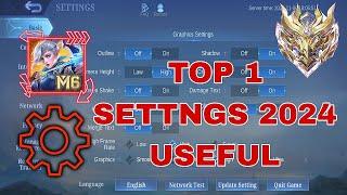 Mobile Legends Best Settings Useful Game Best To 2024