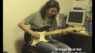 Vintage Strat Set Pickups Demo (Part 1) - Goran Custom Guitars - Randja