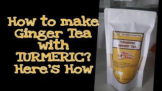 Turmeric Ginger Tea| MJ Oliver|#howtomakegingerteawithturmeric