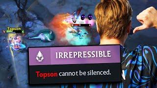 How Topson plays SILENCER MID in 7.37 