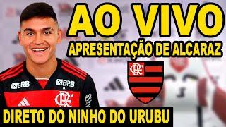 APRESENTAÇÃO DE CHARLY ALCARAZ NO FLAMENGO AO VIVO - DIRETO DO NINHO DO URUBU