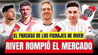 LLEGÓ MONTIEL  FRACASO EN REFUERZOS?  MERCADO DE PASES RIVER 2025