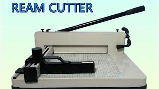 A4 to A3 Ream Paper Cutter Machine| Install tutorial