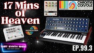 17 Mins in Heaven with the BEHRINGER Monopoly, Chroma Console & Microcosm !! THAT SYNTH SHOW EP.99.4