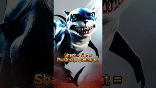 Shark + Cat =hybrid style 2 #SharkCatHybrid #AnimalHybrids  #WildlifeCreatures