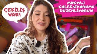 MAKYAJ KOLEKSİYONUMU DÜZENLİYORUM #makyajkoleksiyonum #temizlik #vlog