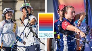 Korea v USA – recurve cadet mixed team gold | World Archery Youth Championships 2019