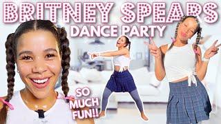 Britney Spears Cardio Dance Party | Intense Full Body Workout | growwithjo