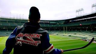 Connor Bedard visits Wrigley Field on Road To The Discover NHL Winter Classic