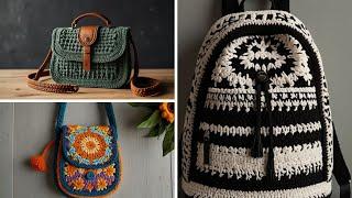 Creative Crochet Bag Designs | Handmade Wool Knitted Bags for Beginners | #Knitted #Crochet #Bag