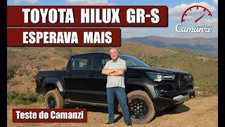 TOYOTA HILUX GR SPORT no dia-a-dia e no Off-Road -  TESTE DO CAMANZI