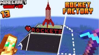 I BUILT AUTOMATIC ROCKET FACTORY IN MINECRAFT HARDCORE TAMIL