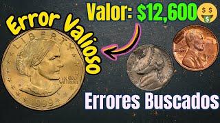 VENDIDA POR $12,600Monedas con Errores Valiosos - Centavos, Dólares, ¿VALIOSAS? MIRA EL VIDEO!