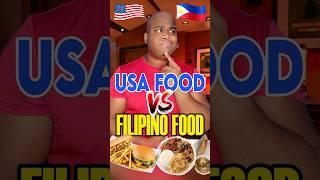 Filipino OR American Food #shorts