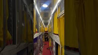 BEST SLEEPER BUS FROM AMRITSAR TO KATRA (YASHIKA TRAVELS) IN NEW CONDITION AND BEST FOR TRABEL#bus