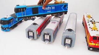 Homemade Miniature Rail Model Diorama with Remote Control Engine | Indian Train | #passenger #train