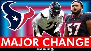 BREAKING Texans News: MAJOR Change To Texans Offensive Line For Dolphins Week 15 Matchup