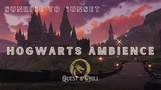 Hogwarts Sunset Ambience | 24 Hour at Hogwarts