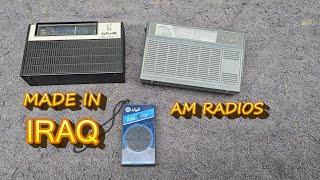 Harp AM Transistor Radios Made in Iraq Analysis and Alignment Electronic Industries Company قيثارة